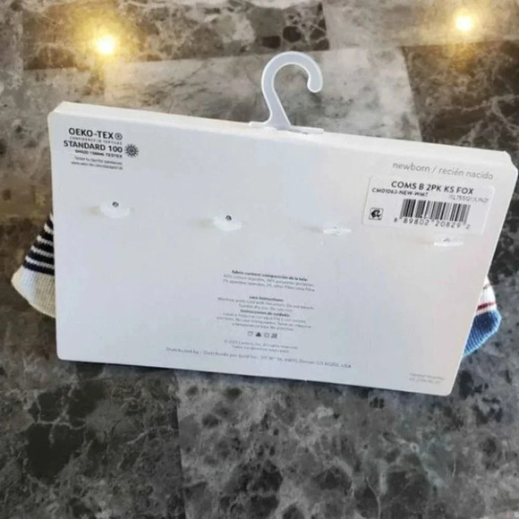 INFANT 4 pack Blur Fox Baby Socks - Picture 5 of 5